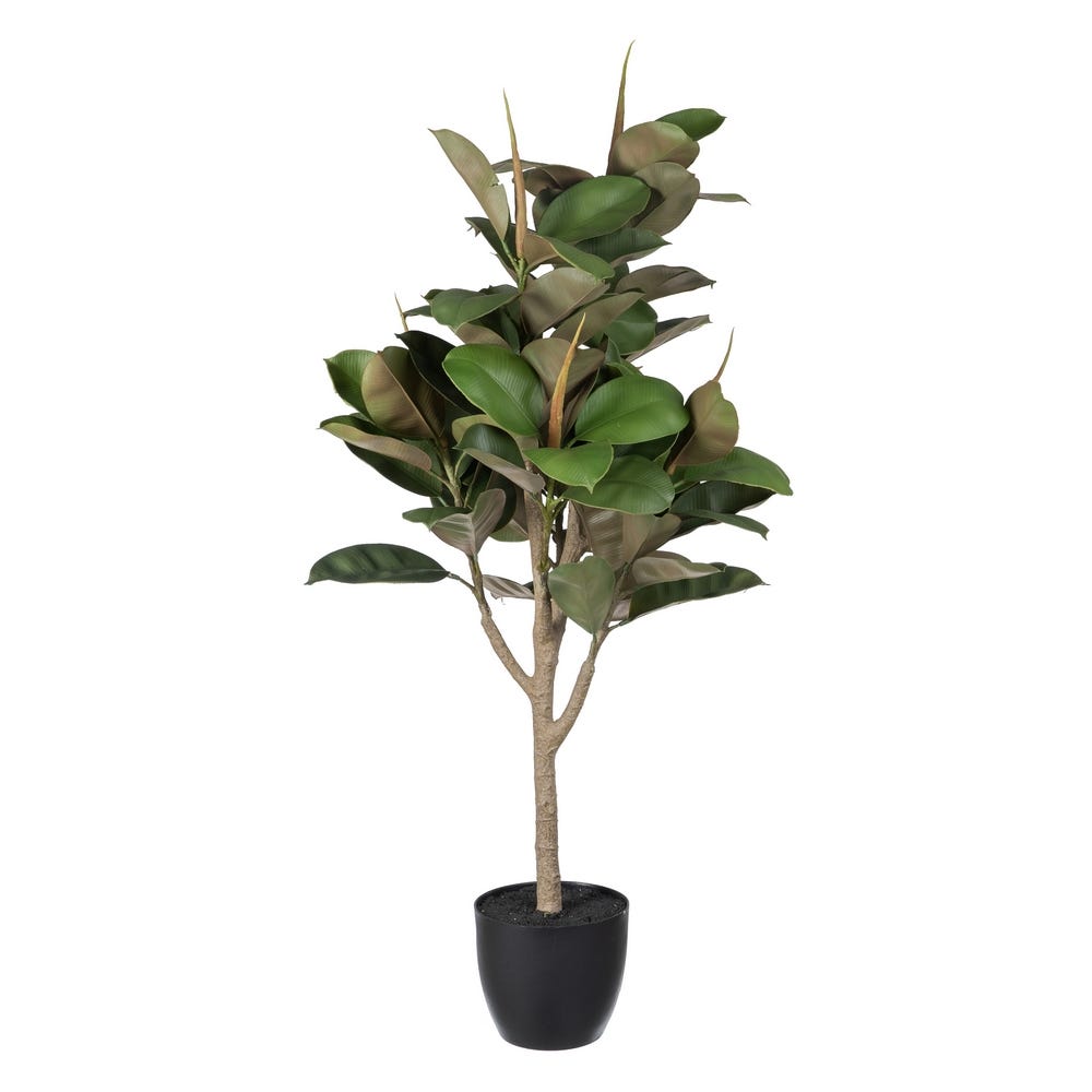 PLANTA ROBLE VERDE "PVC" DECORACIÓN 134 CM