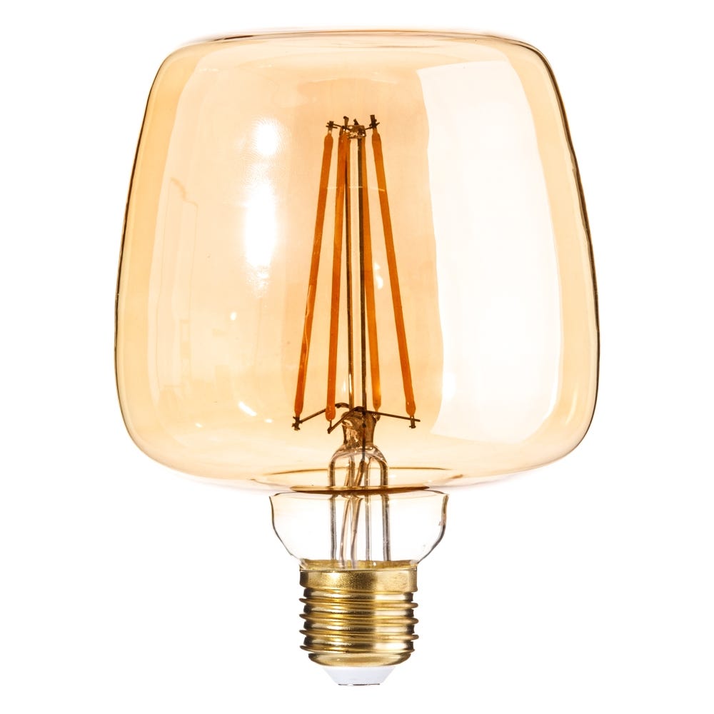 BOMBILLA LED ORO CRISTAL 11 X 11 X 15 CM