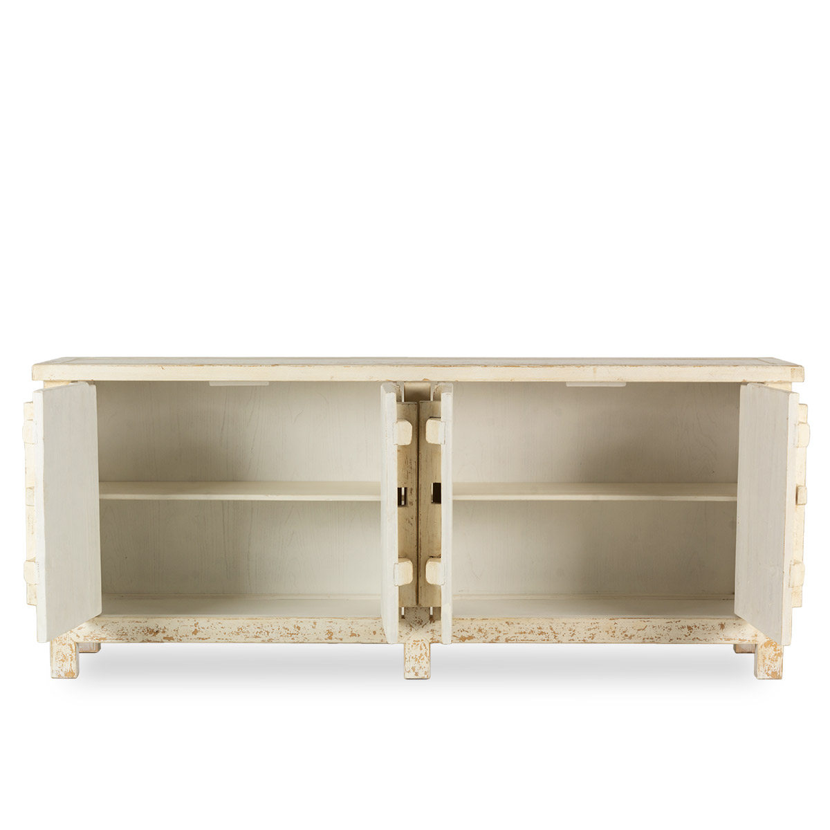 Wabi-sabi large sideboard Lilos white