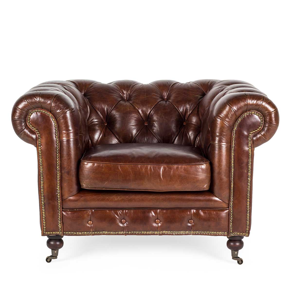 Individual vintage armchair Chester