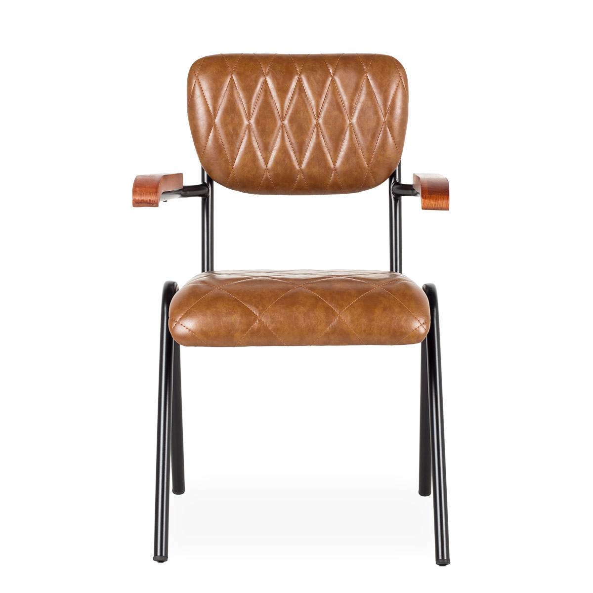 Leatherette chairs Smilia