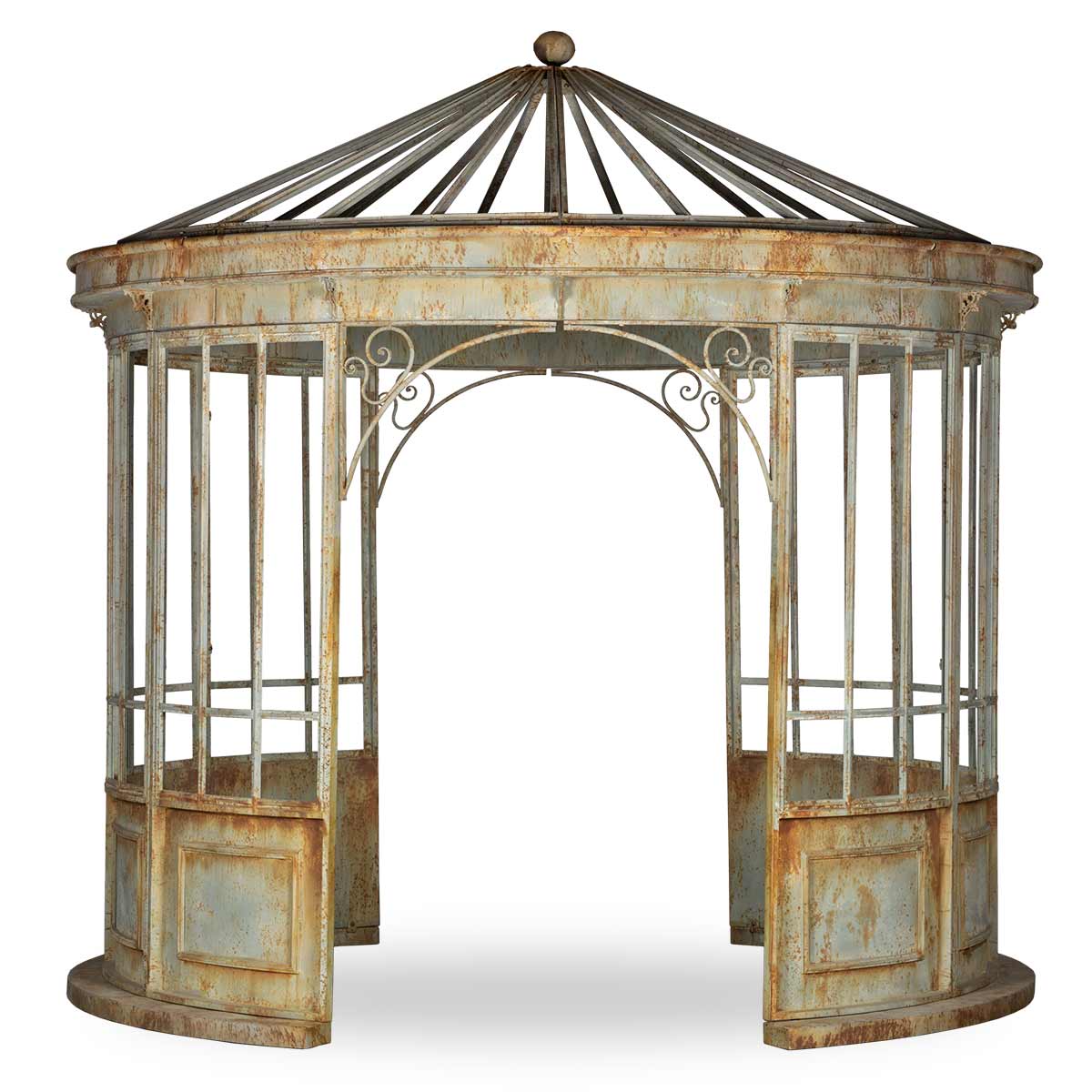 Metal pergola