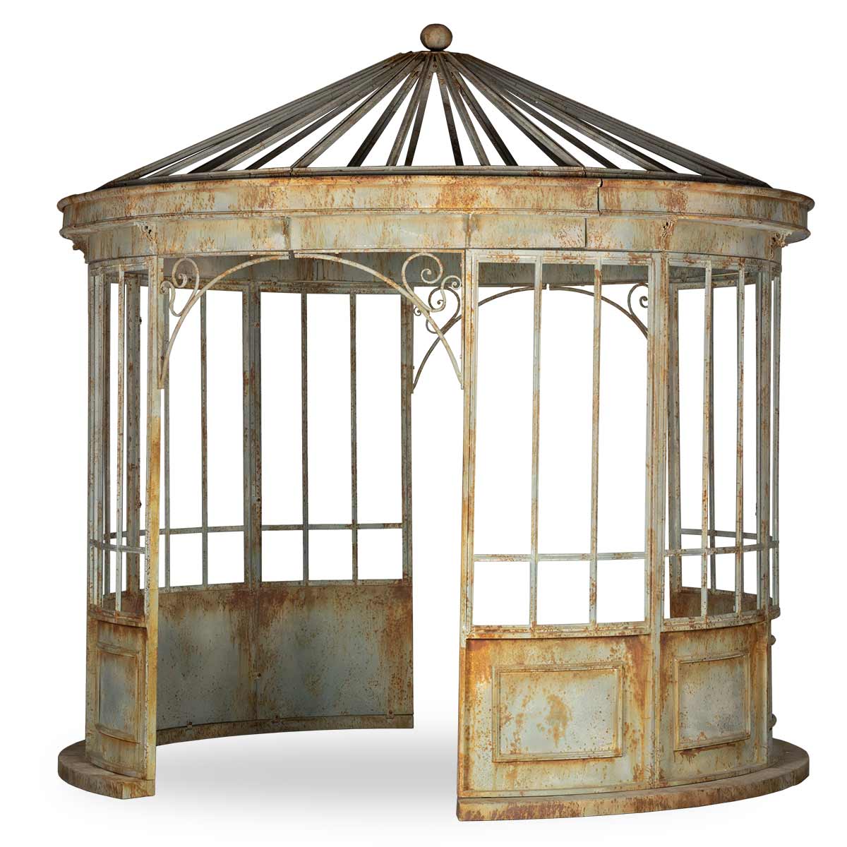 Metal pergola