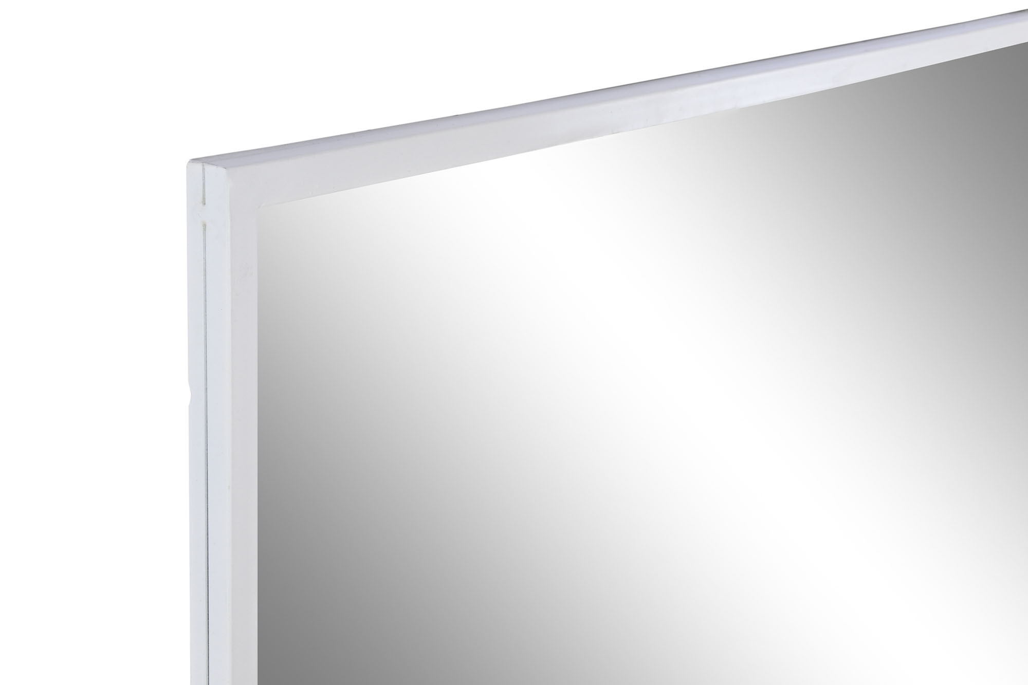 ESPEJO HIERRO CRISTAL 90X2X180 VENTANA BLANCO