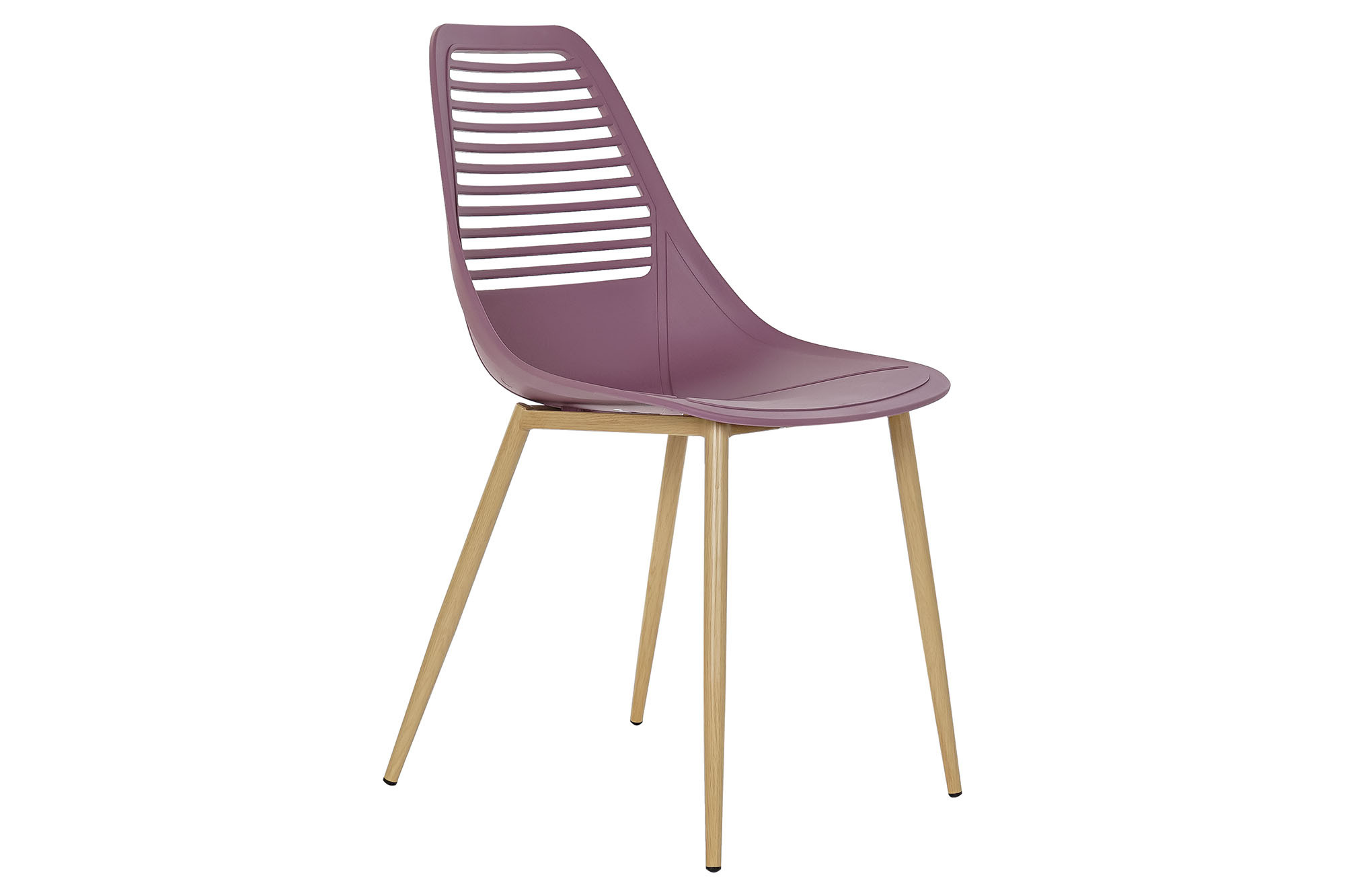 SILLA PP METAL 445X55X84 MATE MAGENTA