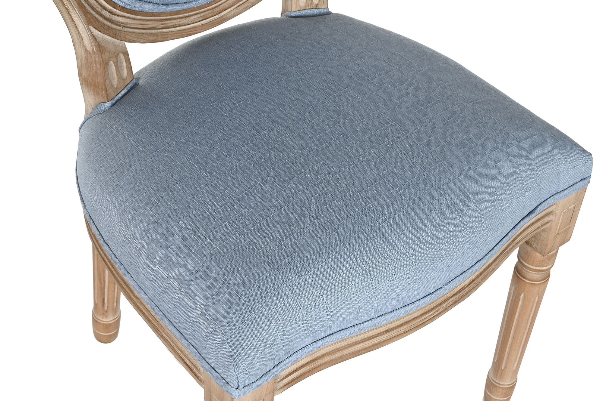 SILLA RUBBERWOOD LINO 48X46X96 AZUL