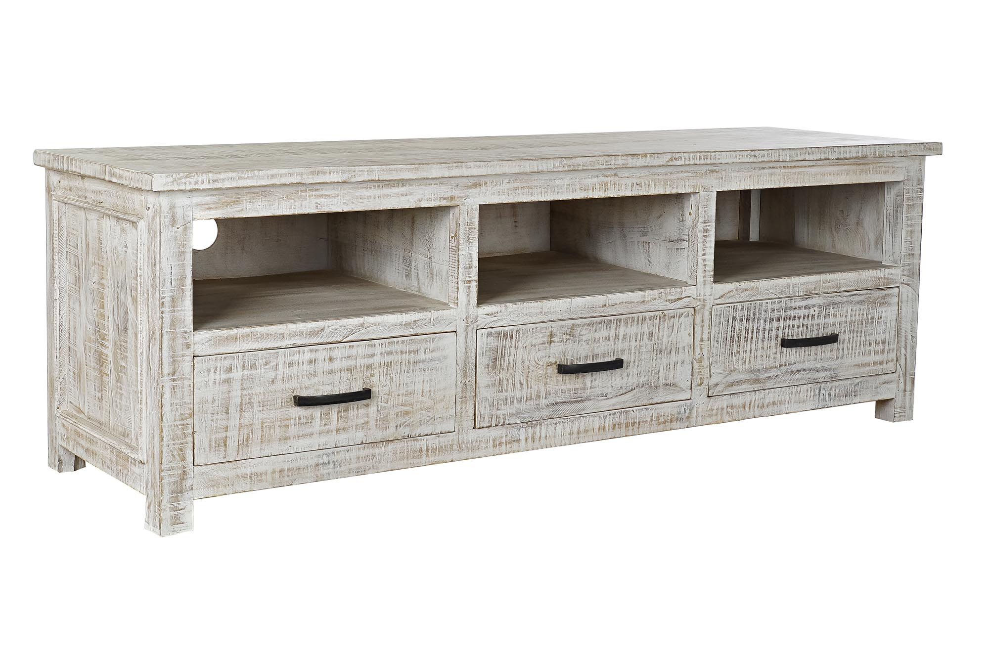 MUEBLE TV MANGO 158X50X54 DECAPE BLANCO