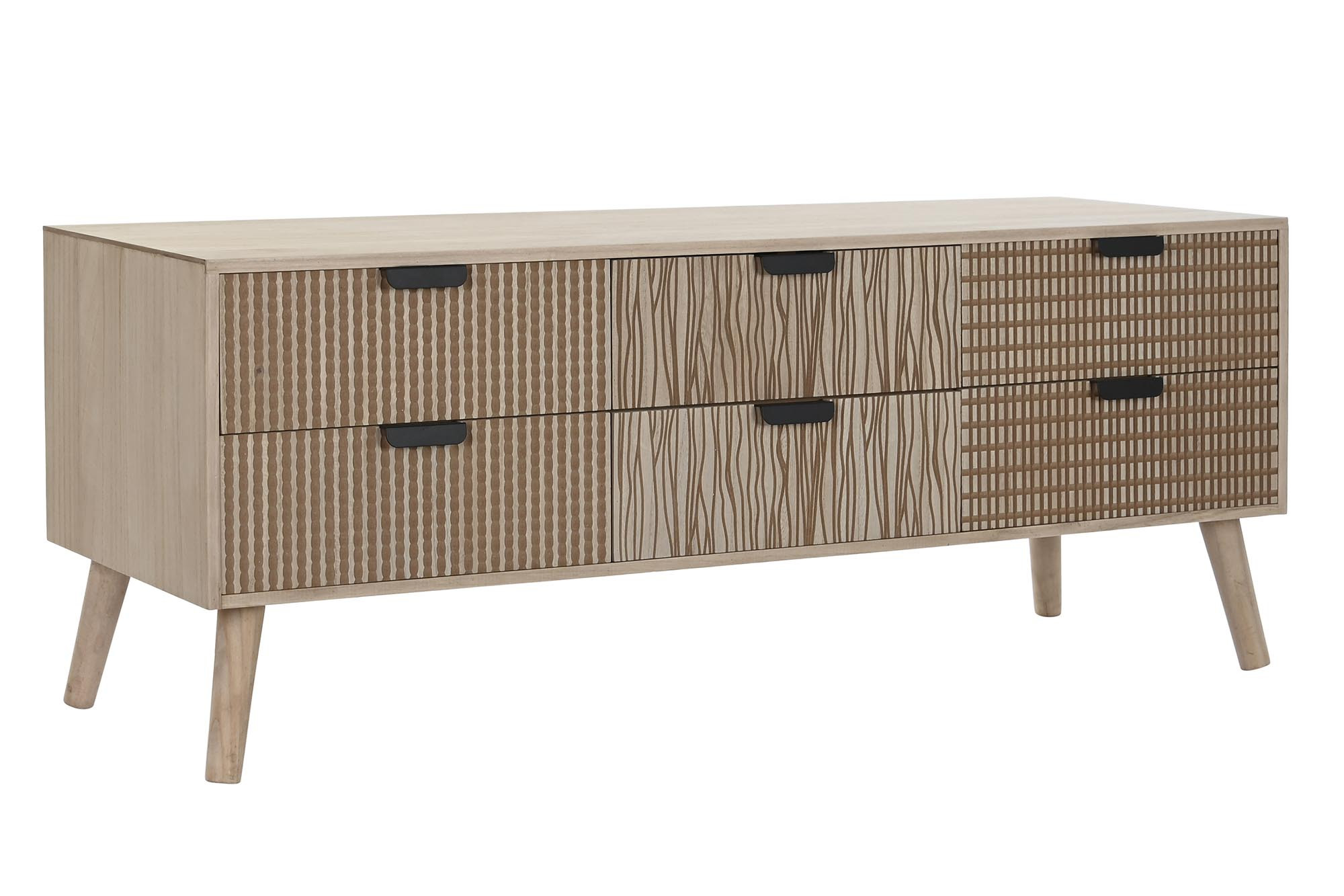 MUEBLE TV ABETO MDF 120X40X47 MARRON