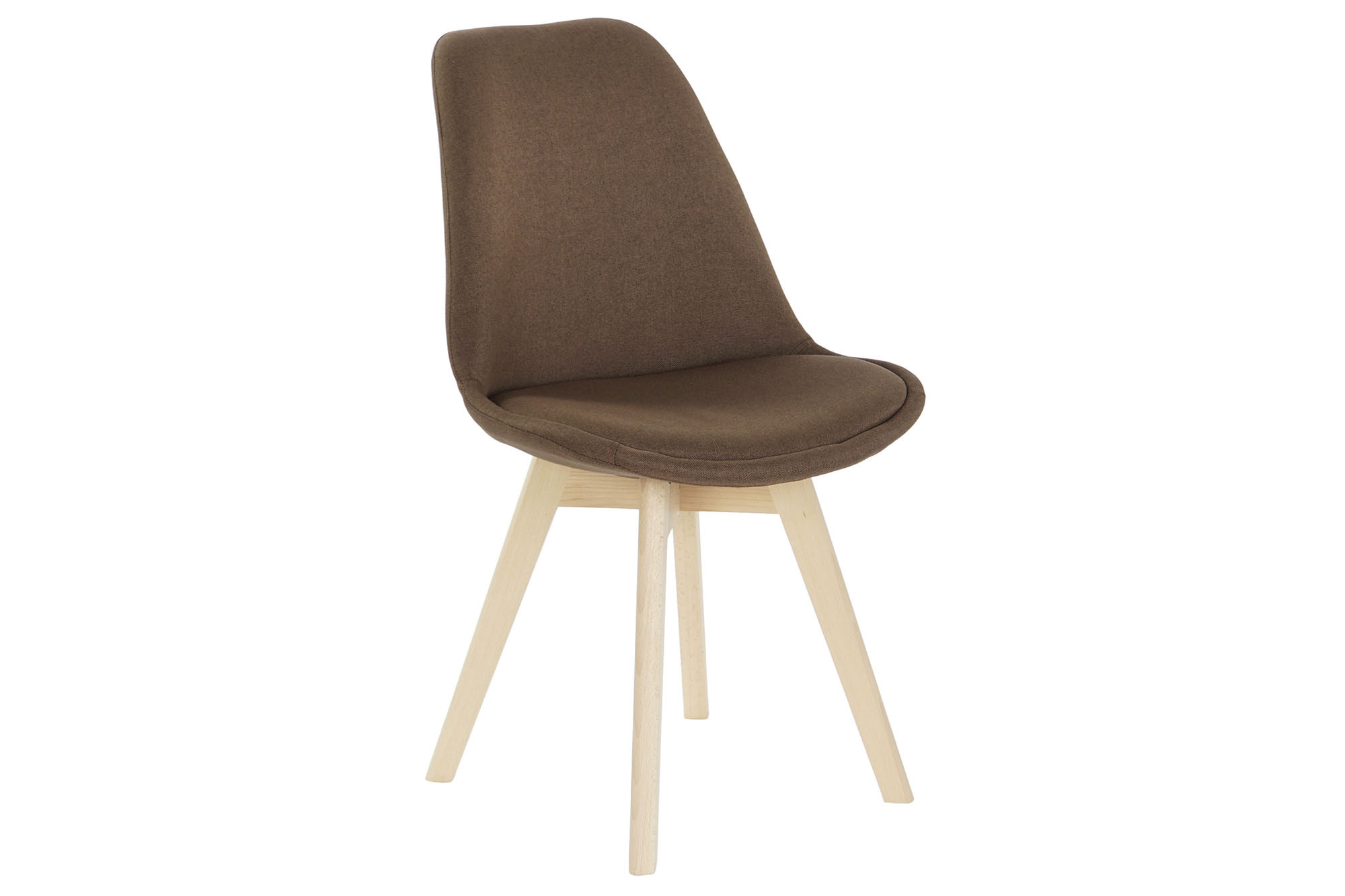 SILLA POLIESTER HAYA 48X56X83 ACOLCHADO MARRON