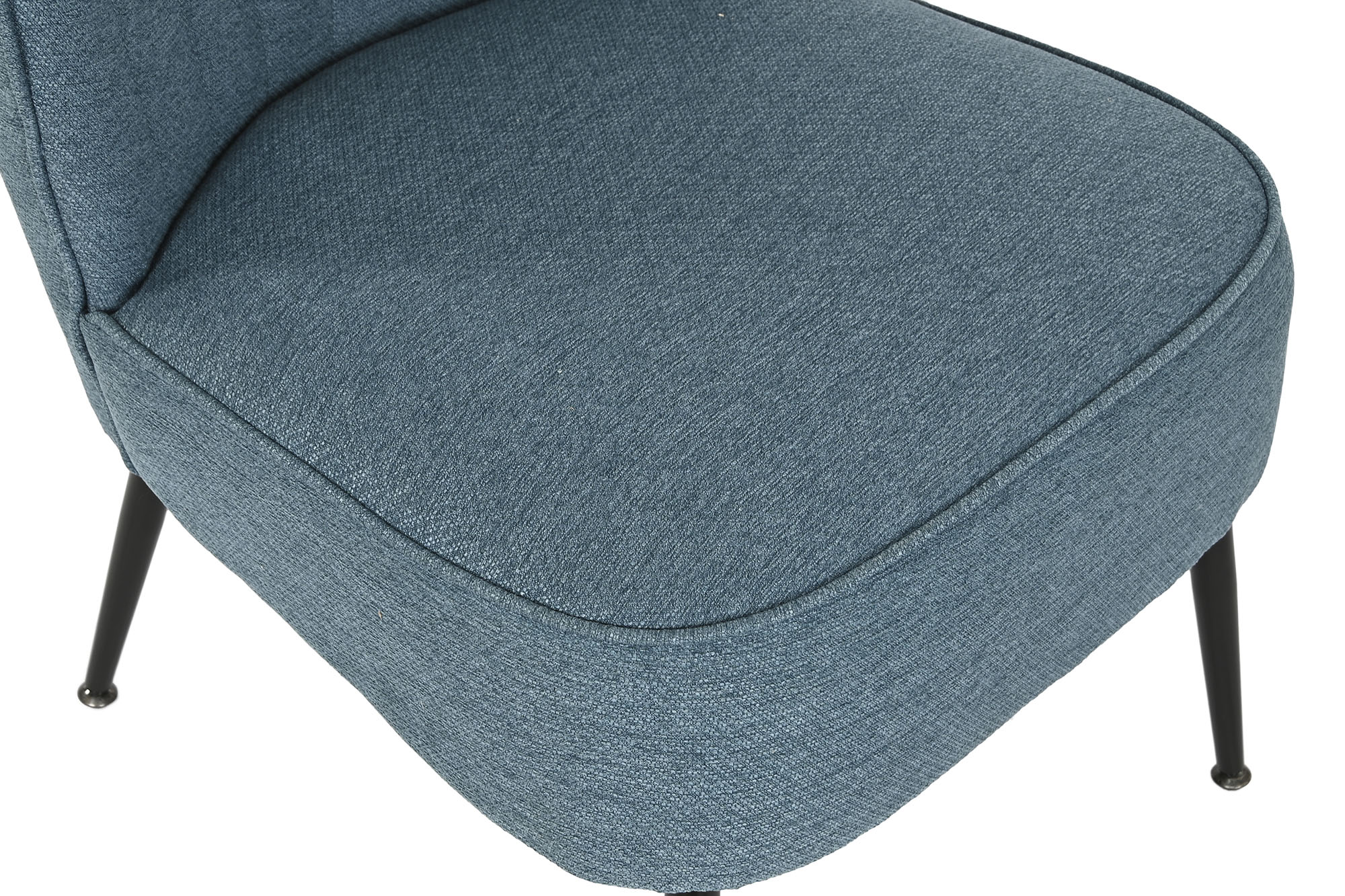 SILLON POLIESTER METAL 55X64X72,5 AZUL