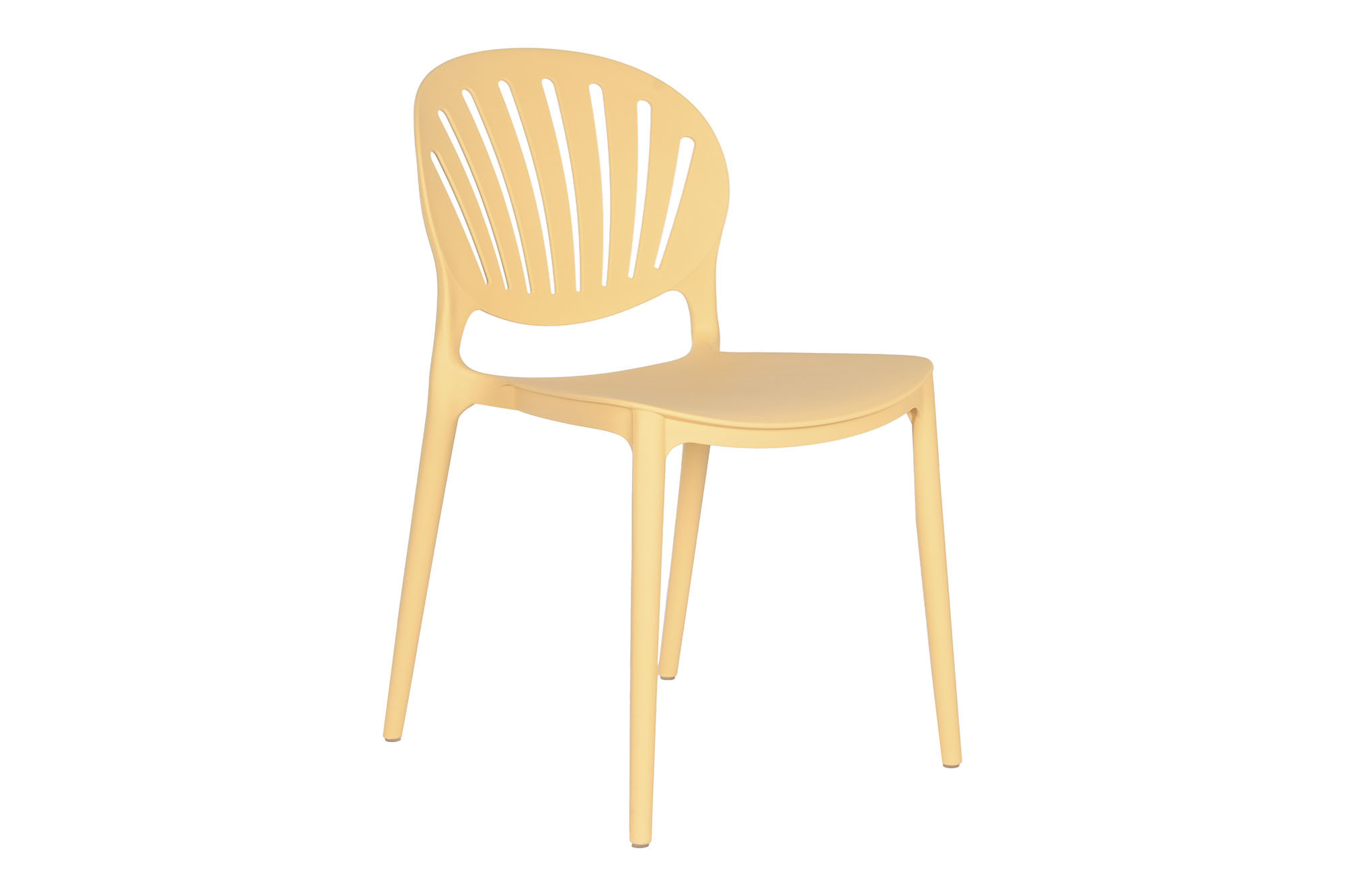 SILLA PP 44,5X55,5X81 TRATAMIENTO UV AMARILLO