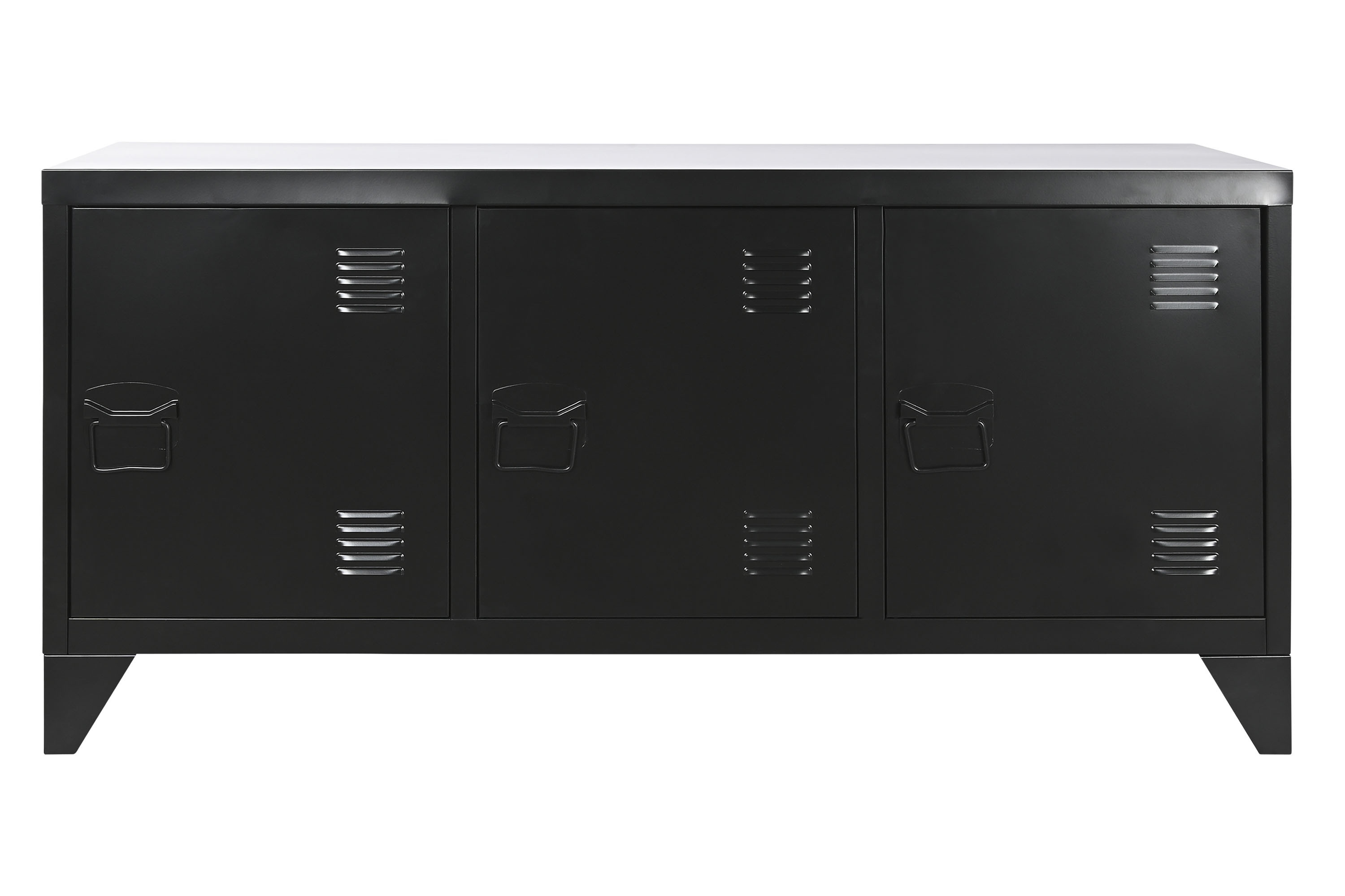 MUEBLE TV METAL 120X40X58 TAQUILLA NEGRO