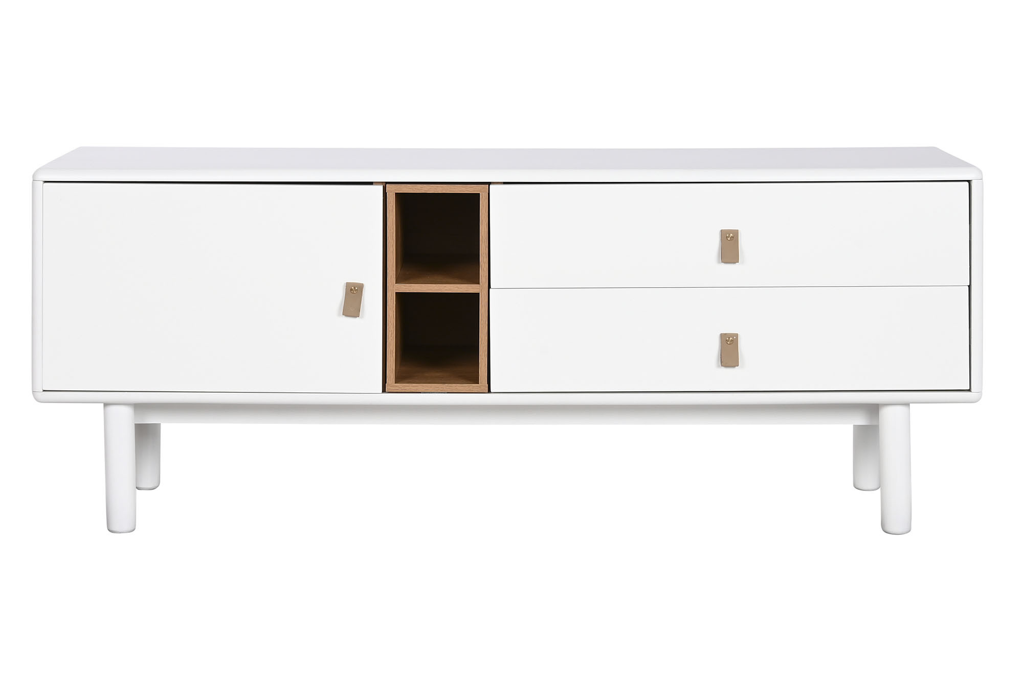 MUEBLE TV MDF PU 140X40X55 BLANCO