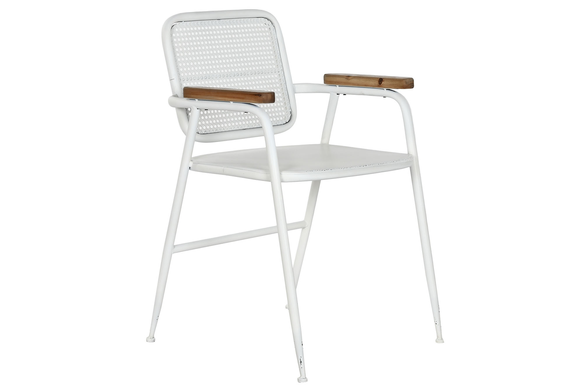 SILLA METAL 51X56X78 BLANCO