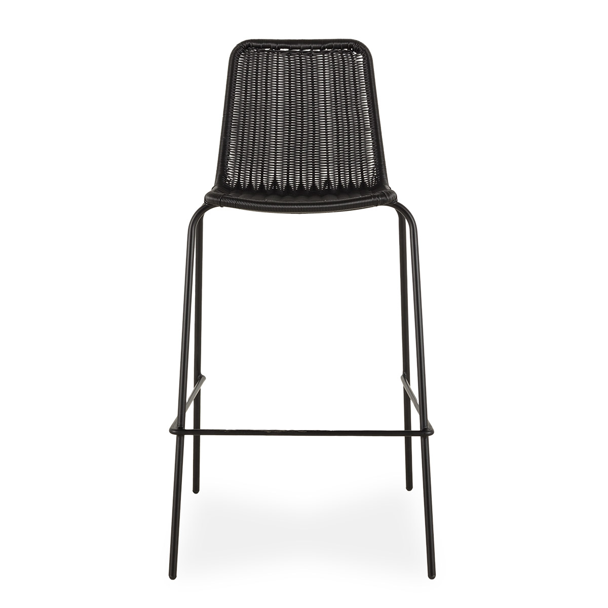 Outdoor bar stool Balliste black