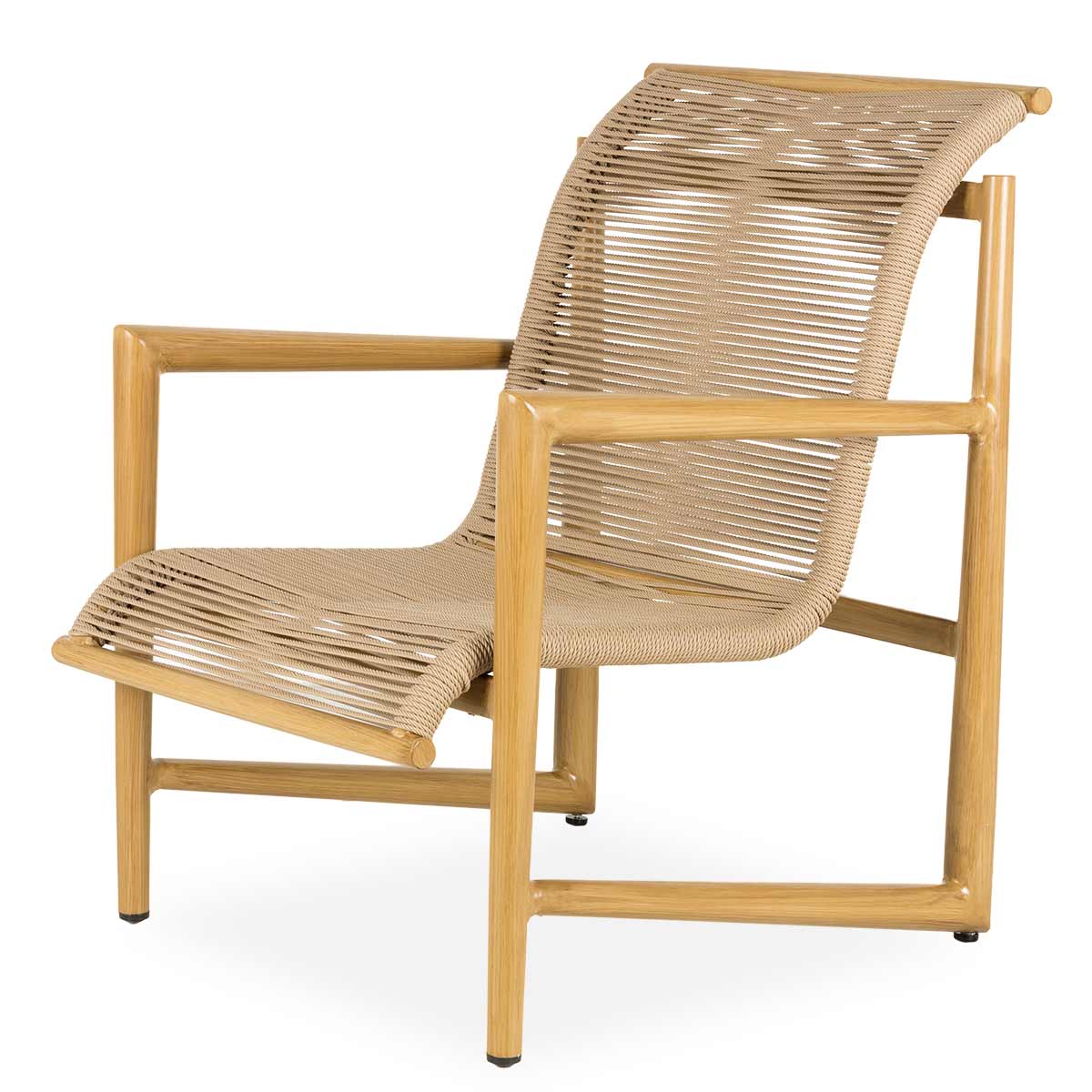 Outdoor rattan armchair Dolet