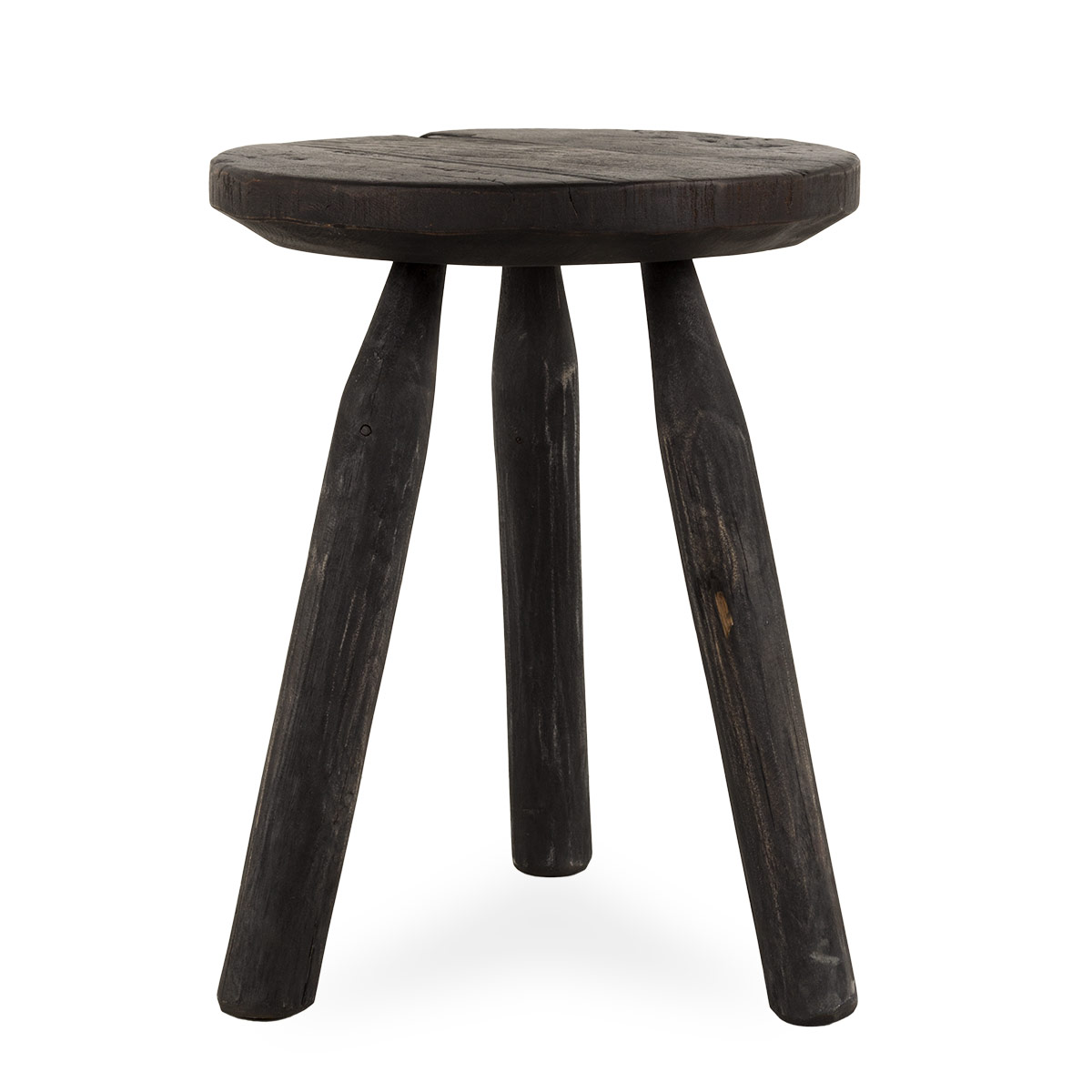 Low stools Nikko black