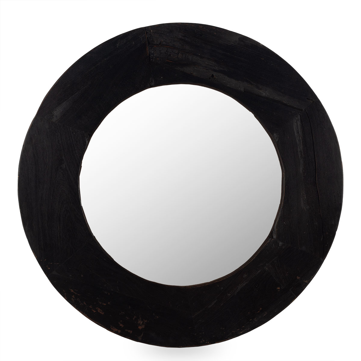 Round mirror Corla black