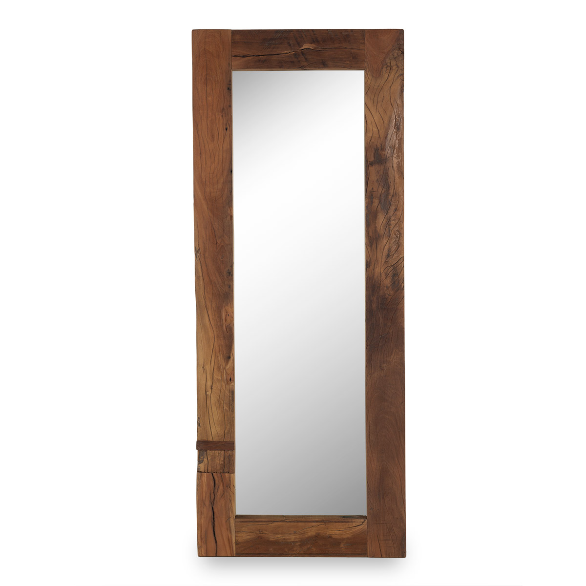 Rustic mirror Bastian natural