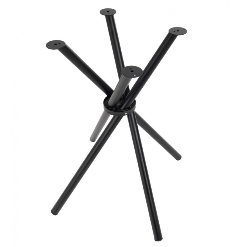 Base de mesa CLEO, metal, negro, base de 49 x 49 cms, altura 75 cms