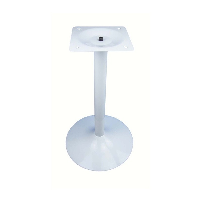 Base de mesa CRISS, blanca, base de 45 cms de diámetro, altura 73 cms