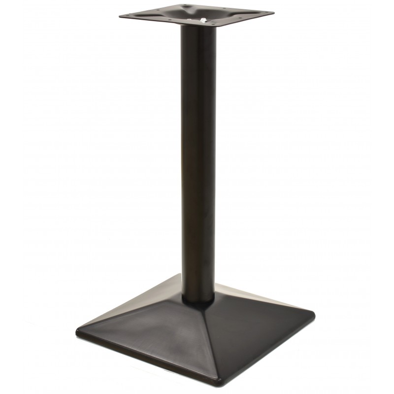 Base de mesa SOHO, negra, base de 40 x 40 cms, altura 72 cms