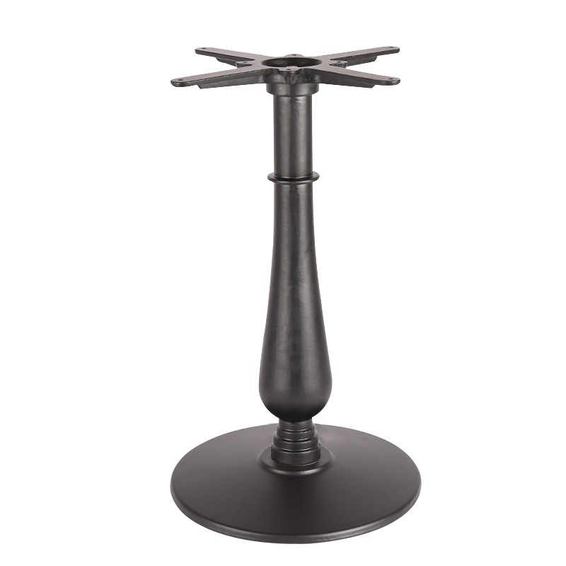 Base de mesa TÁMESIS, negra, 43 cms de diámetro, altura 72 cms