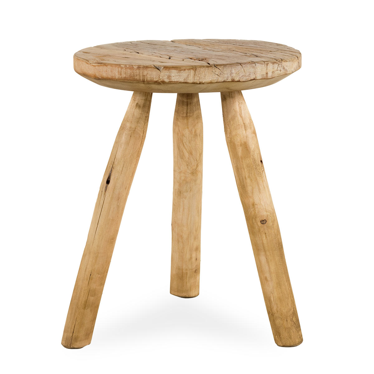 Low stool Nikko off-white