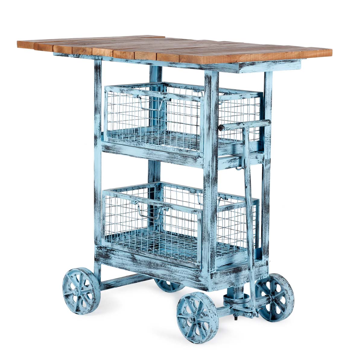 Industrial style carts Dacota