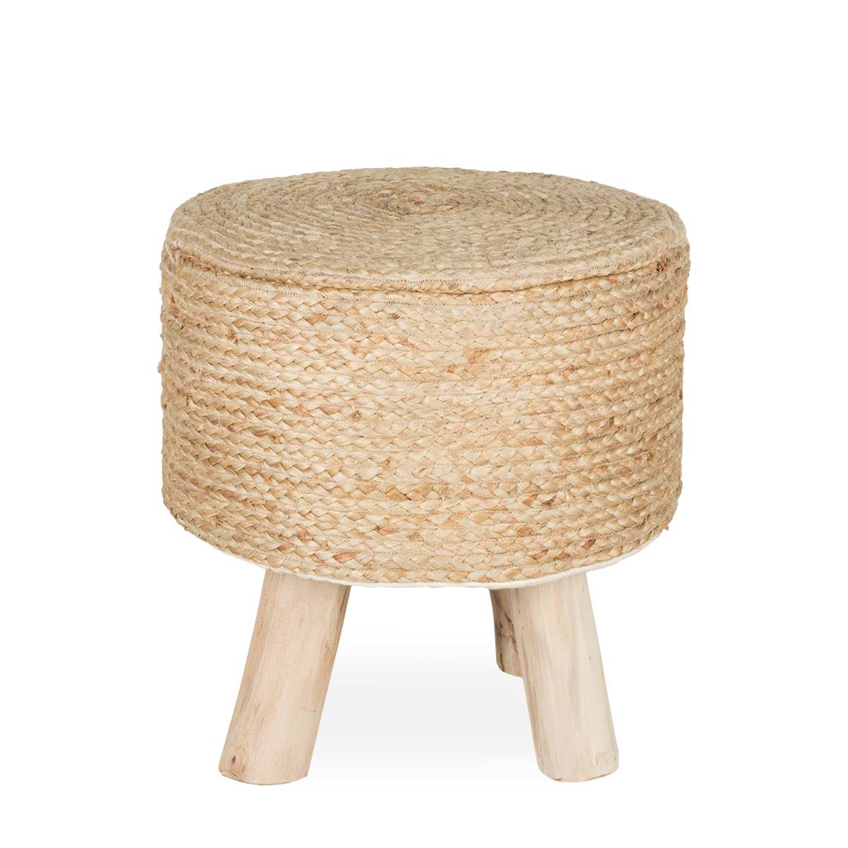 Wooden low stools Bosco